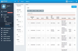 aidat takip programı